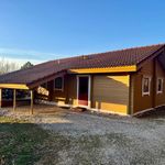 Chalet en bois avec terrasse – Vallée du Lot