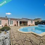 Villa de 120m² sur 1105m² de terrain clos avec piscine, garage et jeu de boule