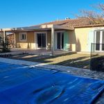 Villa plain pied 4 faces de 125m² 4 chambres sur terrain de 776m² avec piscine et car port