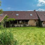 Normandy, Rare! Half-timbered barn for renovation