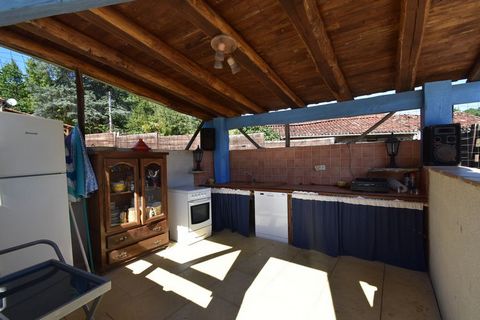 Good enough for 12 people, this 5-bedroom holiday home in Blanquefort-sur-Briolance is located in peaceful surroundings with forested hill views. There is a private swimming pool, where you can enjoy swimming a few laps on a hot summer day. Both fami...