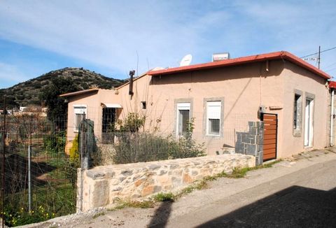 A single level house with a private garden located in the small rural village of Kourounes, East Crete. The property has a double glazing with external shutters, a wood burner, AC/warm air unit and solar water heating and comprises… Living room with ...