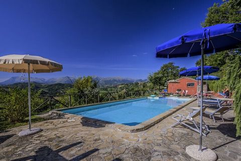 This beautiful country house with 2 bedrooms is set near Monte San Martino in Italy. Ideal holiday accommodation for a group of 6, the house has a swimming pool to relax after a tiring day. Monte San Martino and nearby regions with their rich history...