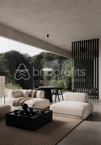 Nestled amidst the verdant embrace of Sayan-Ubud, this two-bedroom villa is a portrait of modern minimalism, perfect for those with an eye for style and a heart for the rhythms of nature. It echoes the serenity of its surroundings with a sleek, conte...