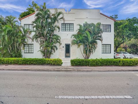 One-of-a-kind multifamily property in the most coveted location in Coral Gables. This 2-story building is composed of four apartments: 2-bedroom, 1-bathroom each, all have been meticulously updated and upgraded with high-end finishes. The building is...