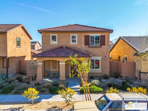 Your new desert home awaits you in Verano! This 4 bedroom/3 bath home was built by DR Horton in 2021 and sparkles everywhere you look. You'll love the open floorplan, easy care wood-look flooring, a pretty front porch, bathrooms and bedrooms on both ...