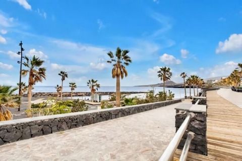 Ce grand appartement sur l'île espagnole de Tenerife bénéficie d'un bel emplacement en bord de mer. Il est idéal pour des vacances au soleil en couple ou en famille, été comme hiver. À Tenerife, vous trouverez de belles plages, des restaurants confor...