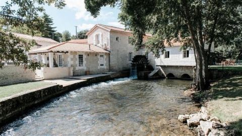 Rare opportunity to acquire one of the most desirable historic French mills dating from XV century situated along the Charente River and near the fashionable chateau village of Verteuil sur Charente. This is probably one of the most exceptional mill ...