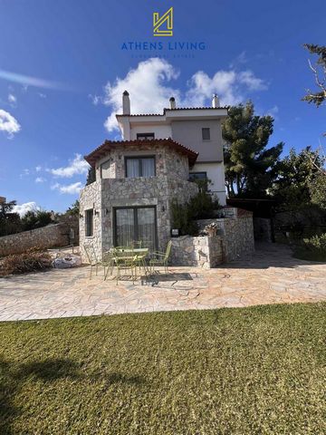 For sale, an impressive three-story detached house located in the area of Anavyssos - Anavyssos Center. The property, with a total area of 320 sqm, sits on a 1,450 sqm plot, offering an exceptional opportunity for those seeking luxury and comfort. Th...