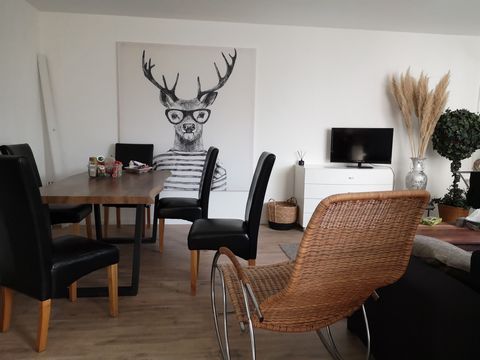 Modern Flat in the Center of Bremervörde near the Vörder Sea is waiting for you