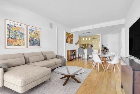 Spacious split 2B/2B in the heart of Long Island City! This captivating 2-bedroom, 2-bathroom condo, boasting 1,087 square feet of living space, seamlessly blends comfort and functionality with the vibrant energy of Long Island City. The split-bedroo...