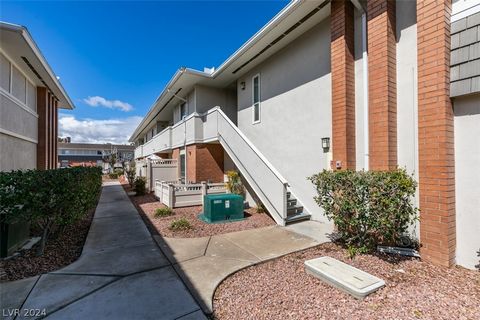 VERY WELL CARED FOR GROUND LEVEL 2 BEDROOM CONDO IN THE LAS VEGAS COUNTRY CLUB. PERFECT SETUP FOR ROOM-MATES AS BEDROOMS ARE SEPARATE. KITCHEN HAS GRANITE COUNTERTOPS, BREAKFAST BAR, PANTRY AND PASS THROUGH KITCHEN. BEAUTIFUL LAMINATE FLOORING IN THE...