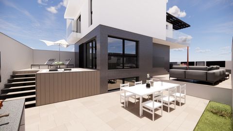 CROSS OF FIRGAS. – DO YOU WANT TO MOVE INTO YOUR NEW HOME? NEW BUILD DUPLEX OF 196 M2 + 65M2 OUTDOOR TERRACE. TURNKEY, DELIVERY BY THE END OF 2024. Under construction, it is currently 85% complete. Located 4.5 km from Arucas and 14 km from Los Alisio...