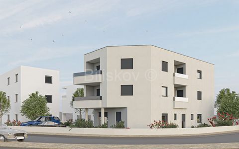 Kaštel Novi, two bedroom apartment under construction, area approx. 57 m2 on the 2nd floor of a smaller building. Southern orientation. It consists of a kitchen with a dining room and a living room, two bedrooms, a bathroom, a storage room and a balc...