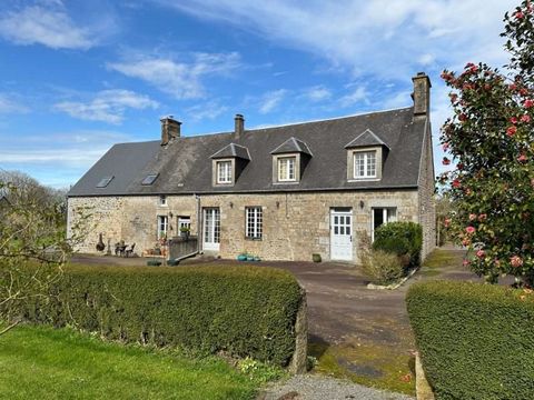 This 4-bed farmhouse with attached 2-bed gite, has over an acre of land and is a short walk from the village shop, boulangerie, bar & restaurant and only 25mins from the beach. Original features at this property such as the exposed stone walls, woode...