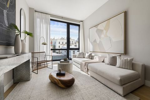 A new condo situated in a prime Williamsburg locale just two stops from Manhattan, this stunning 2-bedroom, 1-bathroom home is an exemplar of contemporary Brooklyn living. Designed by Veronica Mishaan, the apartment features beautiful hardwood floors...