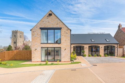 Contemporary barn style home in an award winning private development of just 6 homes. Wistow combines the best or village life, with a strong community centred around the pub and village hall, and connectivity. London in approximately an hour and Cam...