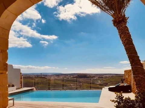 Scenic Farmhouse located in the quaint village of Zebbug Gozo. The property is elevated with an exceptional outdoor area and stunning 180 views. The ground floor comprises of a welcoming entrance hall the leads to an open plan fully fitted kitchen di...