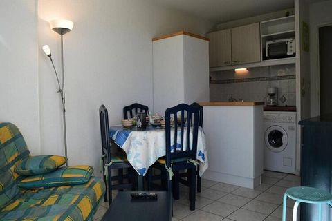 Die Residenz Les Goélettes liegt im Lagune-Sektor und bietet einen wunderschönen Blick auf das Meer. Diese komfortable und moderne Ferienwohnung im 1. Stock verfügt über ein Wohnzimmer mit einem Schlafsofa für 2 Personen, einen Fernseher, einen ausge...