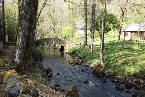 Aan het einde Gelegen in een heel klein gehucht, profiteert het volledig onafhankelijke huis van een indrukwekkend uitzicht op de bosrijke Gorre-vallei. Een 1000 m² omringt de gîte die uitkomt op twee terrassen, één op het oosten en de andere op het ...