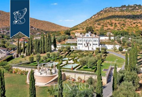 This magnificent estate, nestled in the hills of Sabina between Rieti and Rome, dates back to the 1800s and offers a luxurious lifestyle. Renovated to blend historical elegance with modern comforts, the 1,350 sqm property includes a main villa and an...