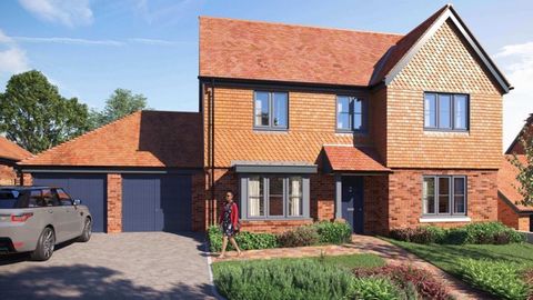 This modern 1,846 sq ft home features a West-facing garden and a double garage. With high-quality finishes and a tranquil setting, it is ideal for families. Priced at £1,200,000, it's a smart investment in the UK, which offers strong demand for premi...