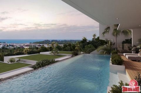 Maison Sky Villas Modern tropical pool villas overlooking a panoramic sea view and located in the most prestigious area of Phuket. These villas have 3 bedrooms an bathrooms and there are two types for sale. Type A On the ground floor there are 2 cars...