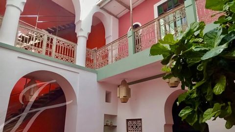 This property is enviably located in the hypest area of the Medina, a few steps from Dar el Bacha Royal Palace. Carefully refurbished by its current owners, the Riad blends character and stylish vibes. The venue is perfect as a standout private hidea...