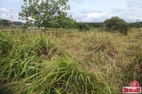 This is a beautiful plot of land with sea view and consists of four contiguous title deeds. With a combined land area of about 25 rai, 3 ngan, 76.8 square wah (10,376.8 square wah) the land is situated in prime location of Mai Khao, the North end of ...