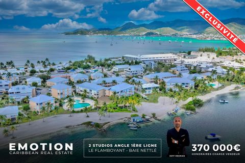 Neues exklusives Mandat Die Firma Emotion präsentiert zum Verkauf ein neues Immobiliengrundstück im touristischen Sektor von Nettle Bay, zwischen Lagune und Meer, im Erdgeschoss und im 1. Stock, einer geschlossenen und sicheren Residenz. Nur einen St...