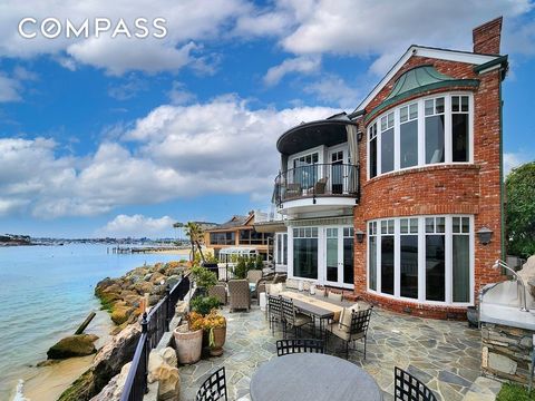 It simply doesn’t get better than this. A true stand-out along Southern California’s world-famous coastline, this extraordinary waterfront estate is set directly on a rocky bluff overlooking Newport Bay in China Cove. Views are incomparable by day or...