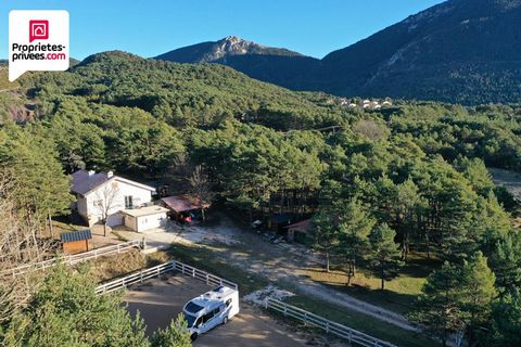 *** 06750 SERANON *** NOUVEAU A LA VENTE EN EXCLUSIVITE ! ARRIERE-PAYS DE GRASSE : Proche de la Route Napoléon (40 km de Grasse, 25 km de Castellane, 50 km de Draguignan), BELLE PROPRIETE DE CAMPAGNE (idéal pour amateurs de chevaux grâce déjà à ses é...