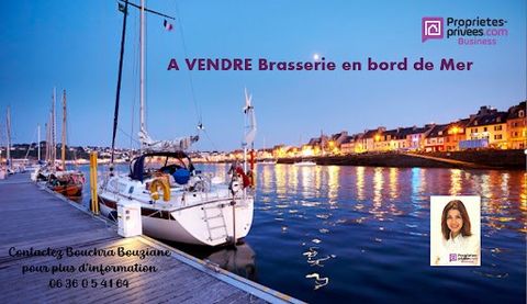 BRASSERIE A VENDRE, FONDS DE COMMERCE C'est dans le département de la Manche, dans une commune à l'est de Cherbourg, au bord de l'eau que Bouchra Bouziane vous présente, ce bel établissement de bar, brasserie, restaurant dans un des plus beau lieu de...