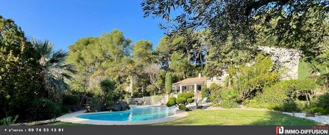 Fiche N°Id-LGB169847: Béziers, Pech des moulins sector, Pool house annexes of about 150 m2 including 7 room(s) including 4 bedroom(s) + Garden of 5746 m2 - Construction 1986 Old - Additional equipment: garden - terrace - garage - parking - double gla...