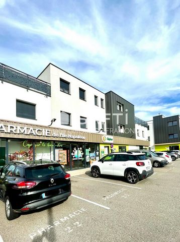 A Rixheim (68170), local professionnel neuf de 21 m2 dans pôle de santé à proximité immédiate d’une pharmacie.