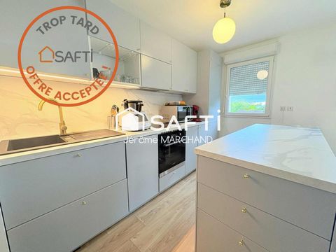 Appartement T3 résidence sécurisée + 2 parkings