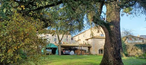 Couhe - Maison de caractère de neuf chambres, granges, piscine, jacuzzi, jardin privé avec opportunité commerciale