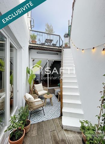 Charme, calme et lumière au cœur de Montreuil