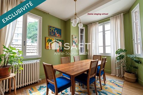 Maison 6 pièces avec jardinet, sous-sol, parking