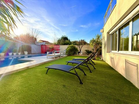 Saint Augustin, Maison 5 ch design193 m², piscine