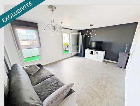 Appartement T4 avec terrasse balcon , grand garagea 2 pas de la gare de chateaucreux