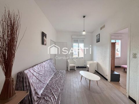 PERPIGNAN, IMMEUBLE COMPOSE DE 2 APPARTEMENTS A RENOVER AVEC EXTERIEUR