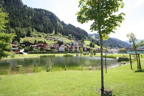 Make the most of your time at this Austrian vacation home. Located in Großarl, this holiday home can accommodate 4 people in a bedroom and a living cum bedroom. Sauna here, will keep you relieved and happy. Ideal for a family, kids are also welcome h...