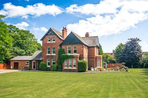 Fine & Country take great pleasure in offering to the market The Old Vicarage, an impressive and substantial ‘Victorian’ residence boasting simply sensational and spacious accommodation occupying a generous size plot of approximately 1 acre with beau...