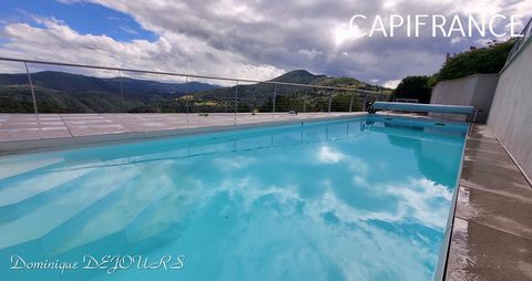 En Ardèche (07), Superbe maison de 180m² environ, grande piscine, terrasses, caves, 9300m² terrains à Voir absolument !