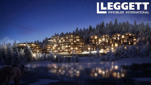 A26866JQB73 - For sale in the WOM eco resort of Tignes Les Brévières, this exceptional new build T6 (5 bedroom) duplex chalet offers 220m2 of living space built across 2 levels. This chalet boasts a jacuzzi on the large 96m2 terrace, westerly facing ...