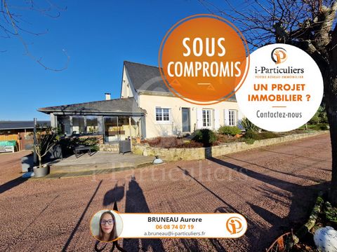 CHINON : come and discover this superb house renovated with taste and quality materials! Set on a 1650 m2 wooded garden, it enjoys a quiet environment, with unobstructed views of the countryside. On the ground floor, you will discover a large and bri...