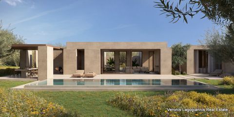 In a short distance from the sandy beach of Plaka, 3 houses with a special architectural design are available for sale. The residences consist of scattered volumes, harmoniously combining minimal and modern elements. Each house has 2 bedrooms, 2 bath...