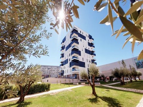 Brand new studio apartment in the prestigious NOVA PORTELA condominium. Living room with access to terrace and small laundry room, fitted kitchen and bathroom. Air conditioning, garage and storage room. Close to the new Continente supermarket, shoppi...