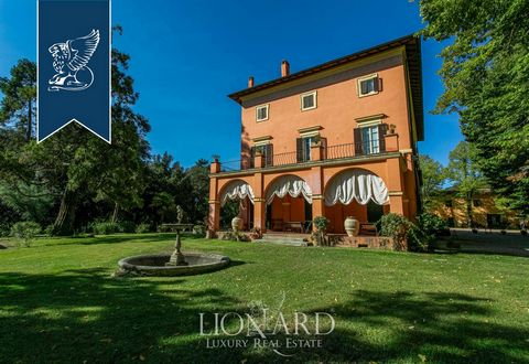 This stunning historical villa surrounded by Umbria's enchanting leafy countryside stands on a hill just a few kilometres from Perugia and the renowned Lake Trasimeno. This prestigious property measures an impressive 5,908 sqm and consists of si...